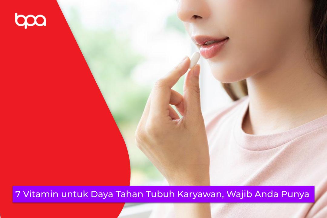 Vitamin untuk daya tahan tubuh